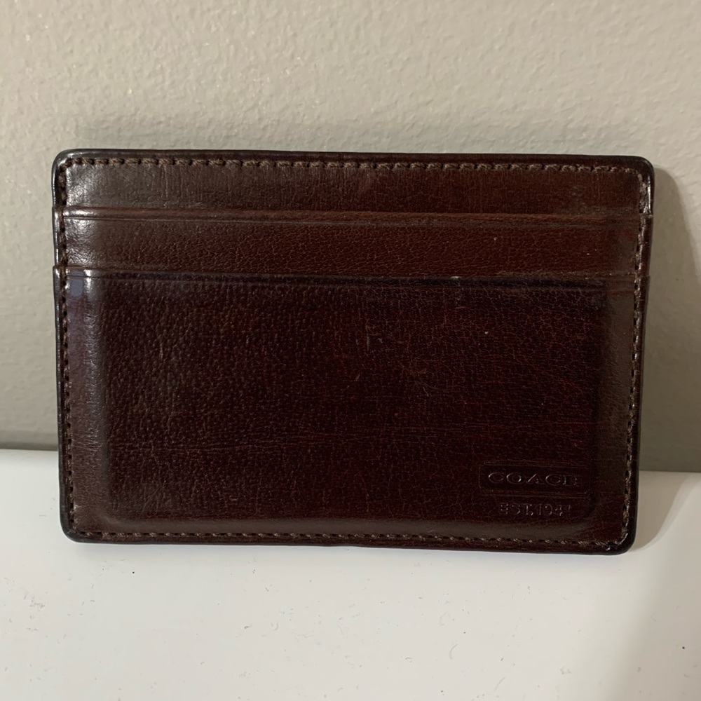 Coach money clip